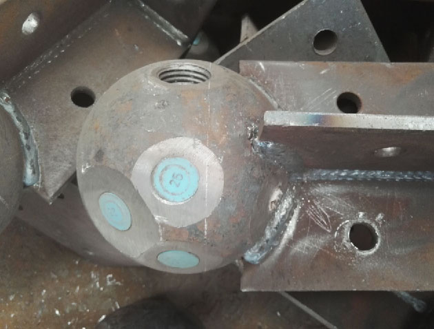 长治螺栓球球塞，网架配件